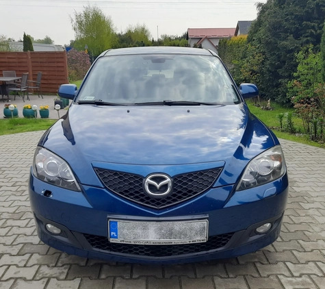 Mazda 3 cena 13200 przebieg: 186000, rok produkcji 2008 z Ryglice małe 37